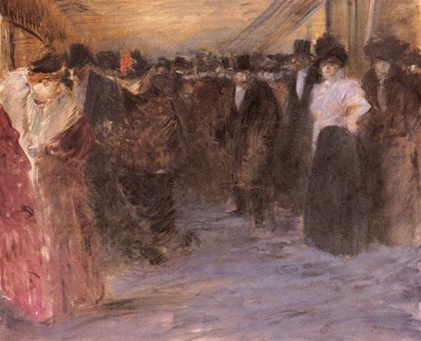 Jean-Louis Forain Music Hall oil painting image